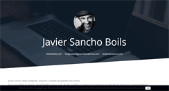Desktop Screenshot of javiersanchoboils.com