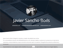 Tablet Screenshot of javiersanchoboils.com